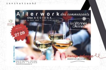 Afterwork des commerçants !