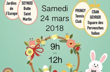 Chasse aux œufs de Pâques 2018