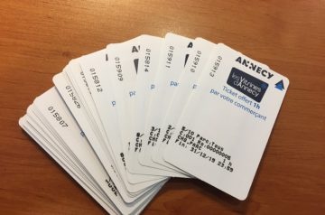 Tickets de parkings « Vitrines d’Annecy »