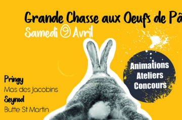 Chasse aux œufs de Pâques Samedi 9 avril 2022