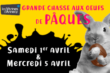 Chasse aux œufs de Pâques Samedi 1er avril & Mercredi 5 avril 2023